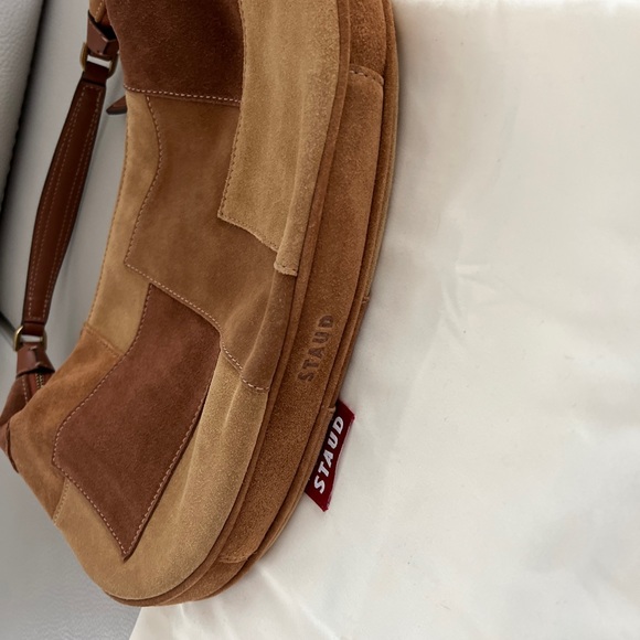 Staud Sasha suede Bag - limited edition New  without tags - Picture 4 of 7
